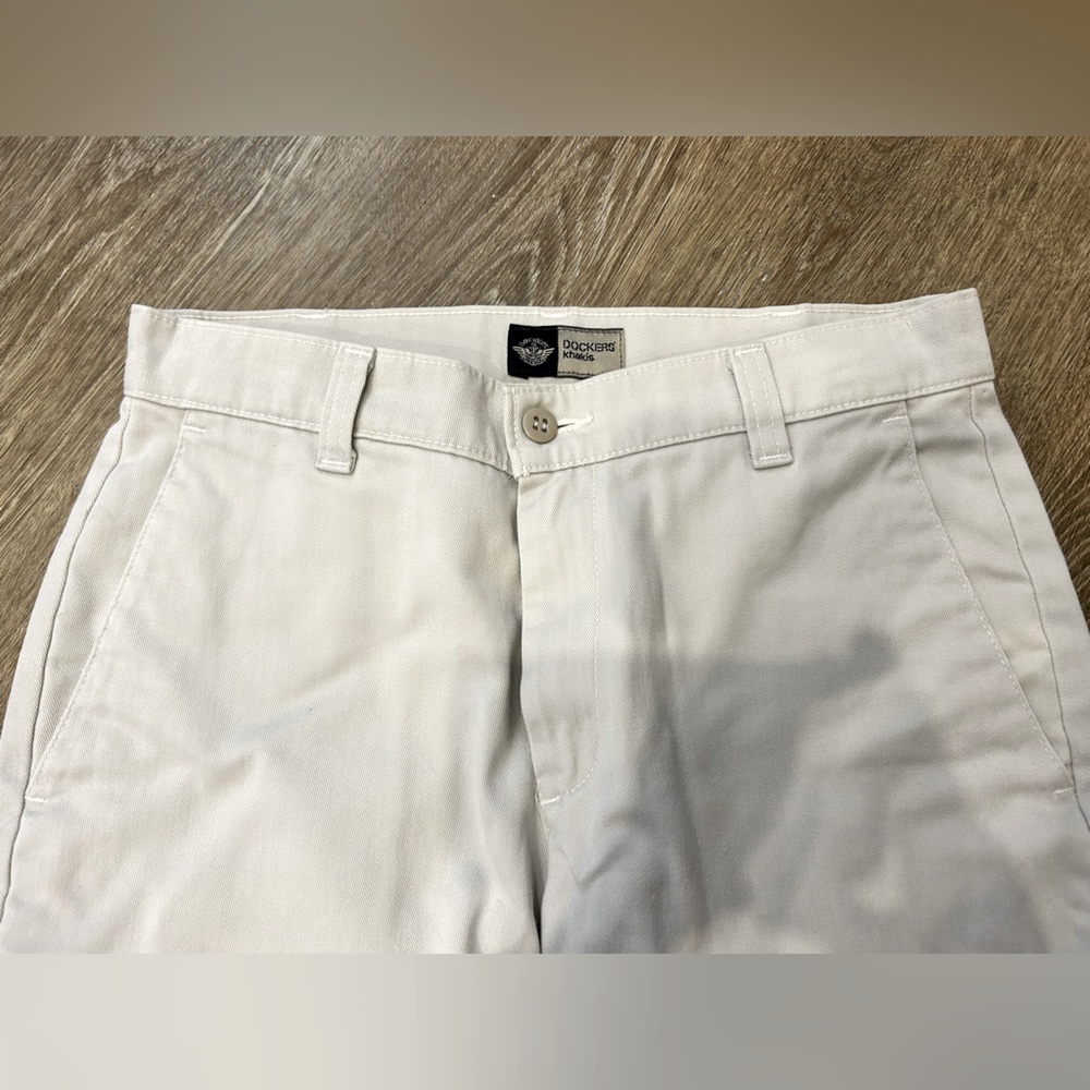 Cream Coloured Dockers Khakis